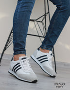 BEYAZ DERİ ERKEK SPOR AYAKKABI