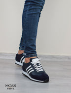 LACİVERT DERİ ERKEK SPOR AYAKKABI