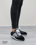 SİYAH DERİ ERKEK SPOR AYAKKABI